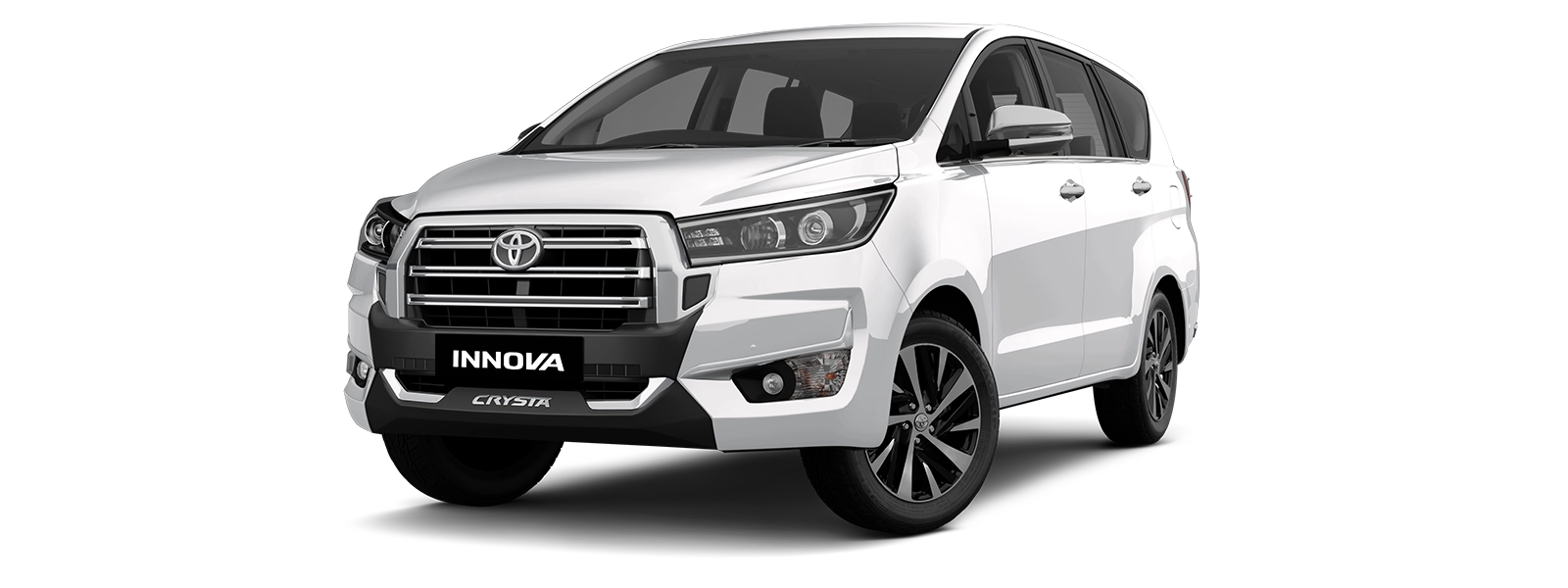 Toyota Innova Crysta in SUPER WHITE