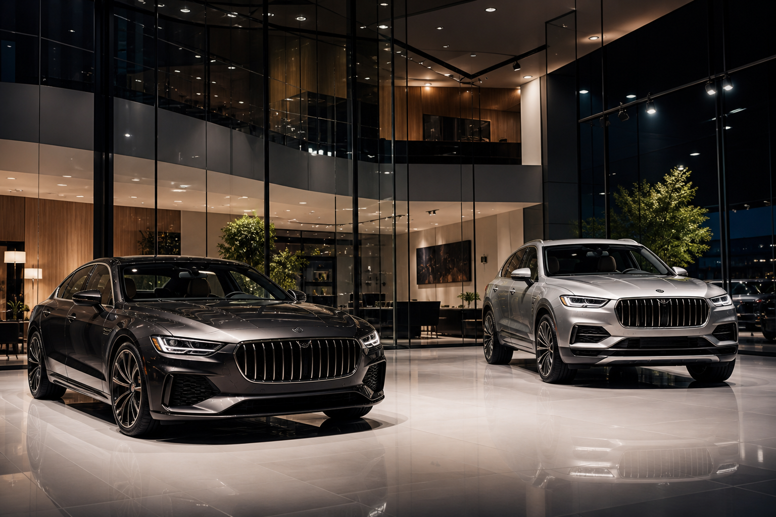 Dealer showroom conversation