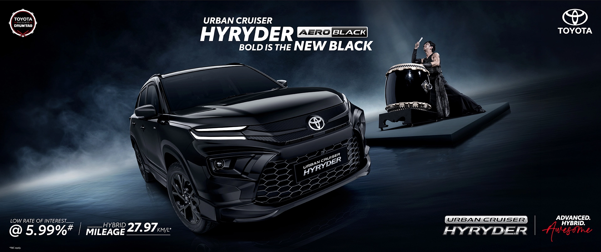 Urban Cruiser Hyryder — self-charging strong hybrid electric SUV