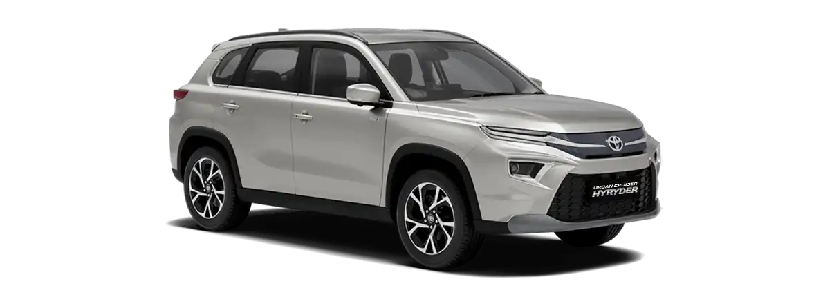 Toyota Urban Cruiser Hyryder in Cafe White