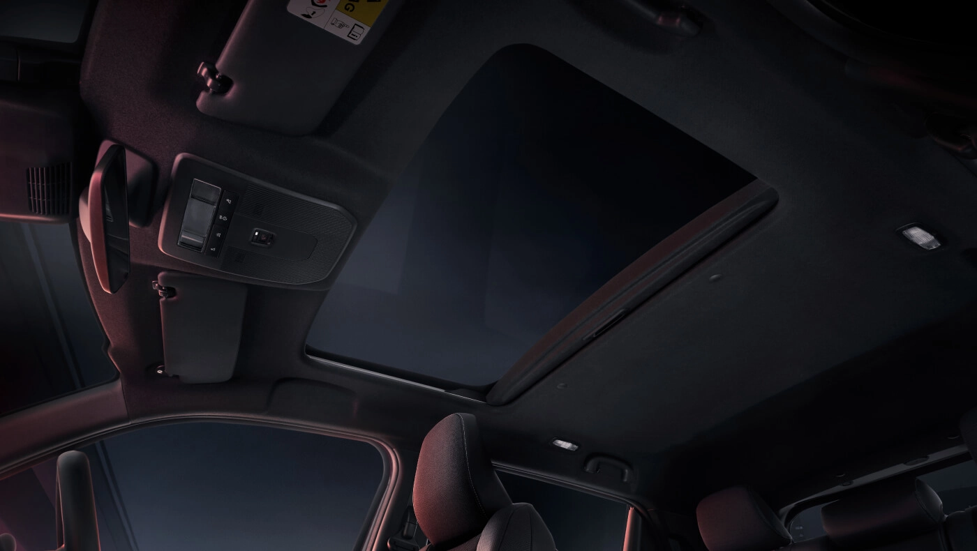 Toyota Urban Cruiser Ebella: Panoramic Roof