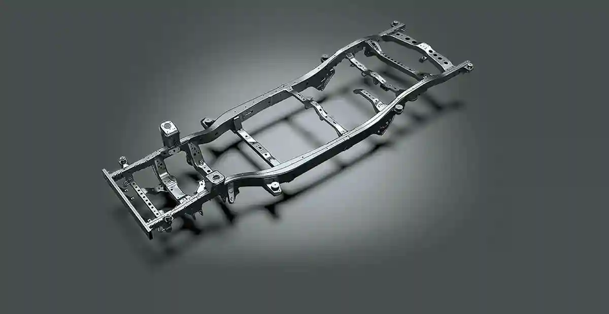 Toyota Fortuner safety: Tough Body on Frame Chassis