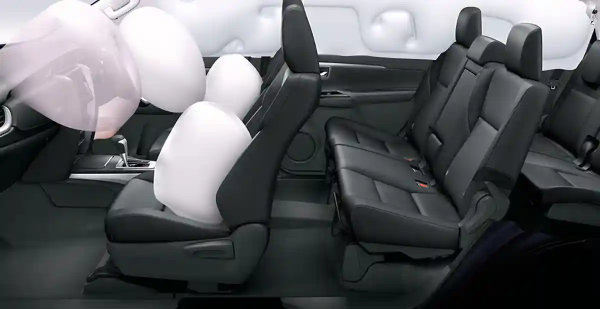 Toyota Fortuner safety: 7 SRS Air Bags