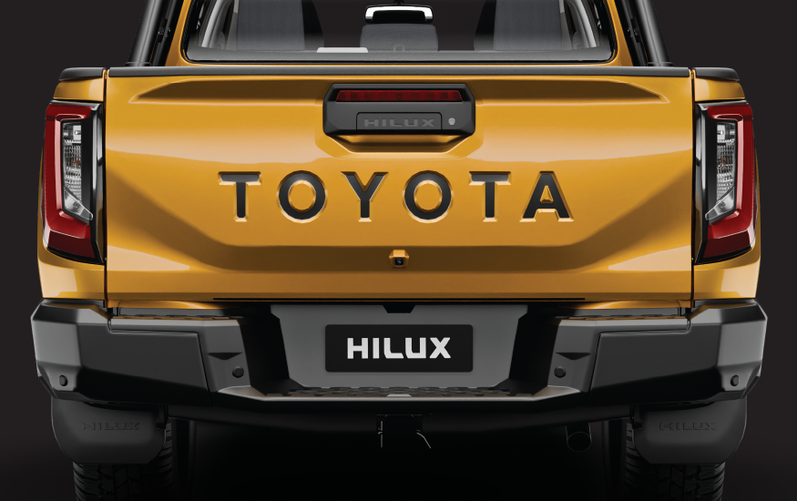 Toyota Hilux exterior: Commanding Rear Presence