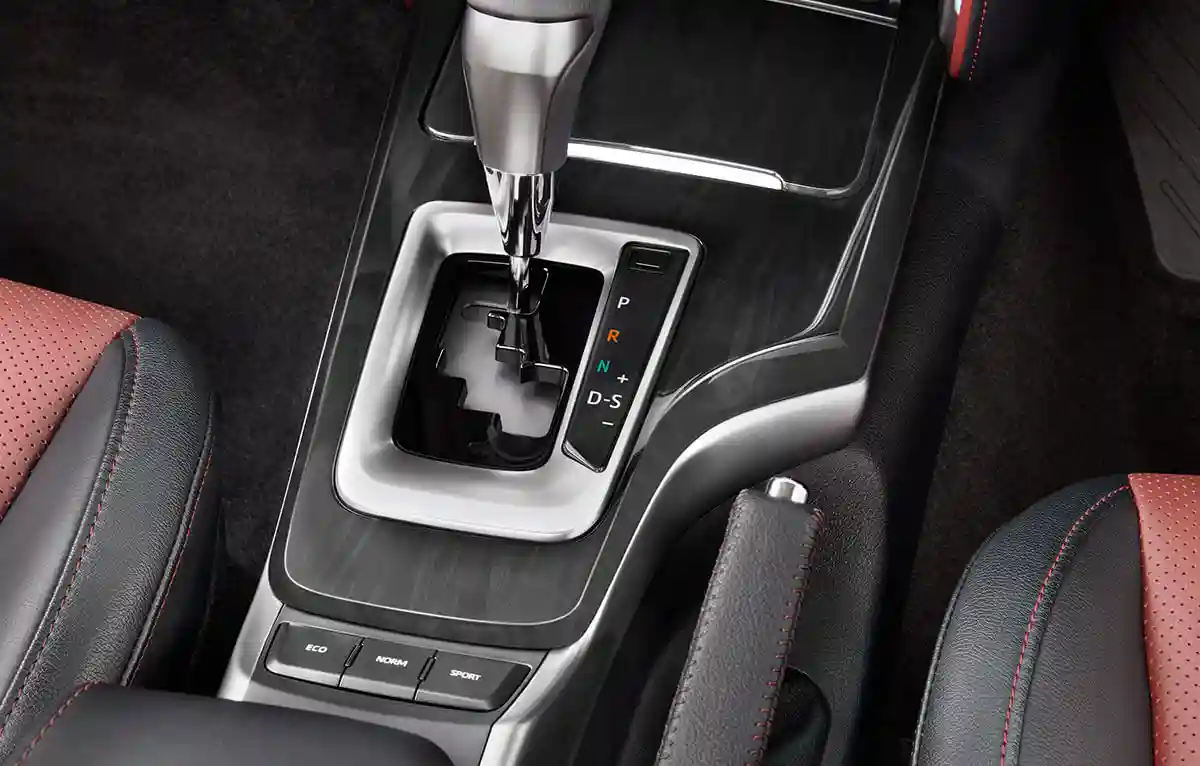 Toyota Legender interior: Interior Wood Trim Color with Galaxy Black Ornamentation