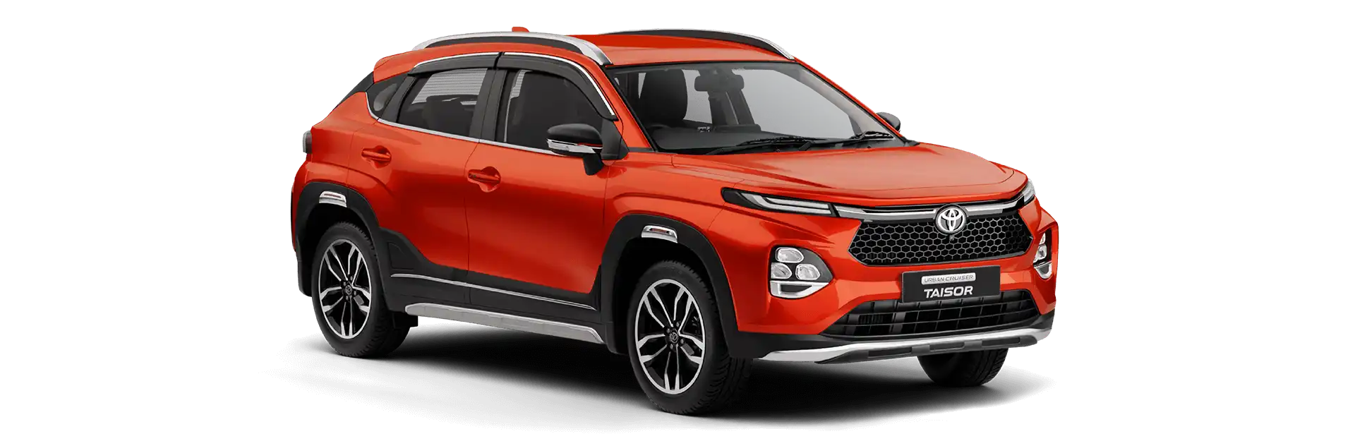 Toyota Urban Cruiser Taisor in Lucent Orange