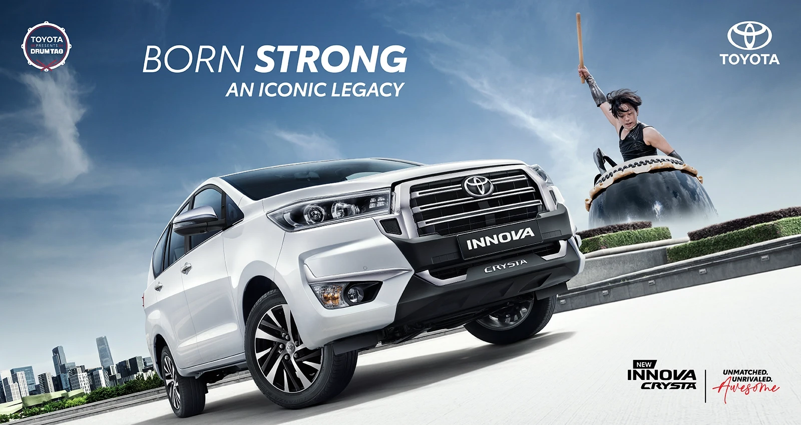 Toyota Innova Crysta campaign banner